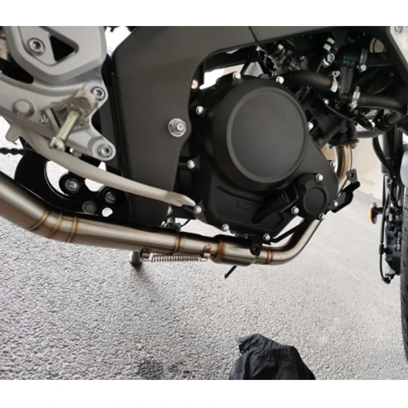 Выхлопная труба мотоцикла для Yamaha YZF R15 R125 V3 2017 2020 MT 125 2019 2018 19 18 глушитель Передняя