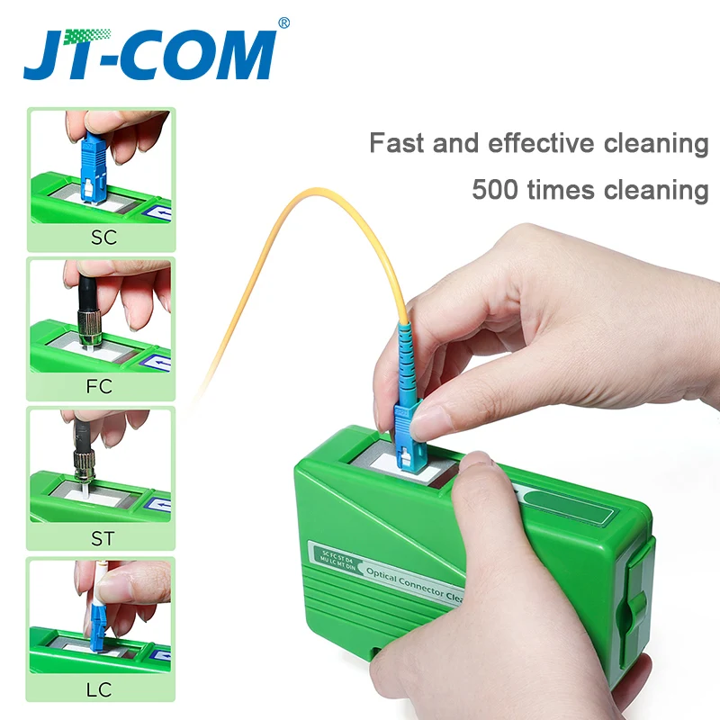 Коробка для очистки лица с концом волокна инструмент свиного хвоста Кассетный