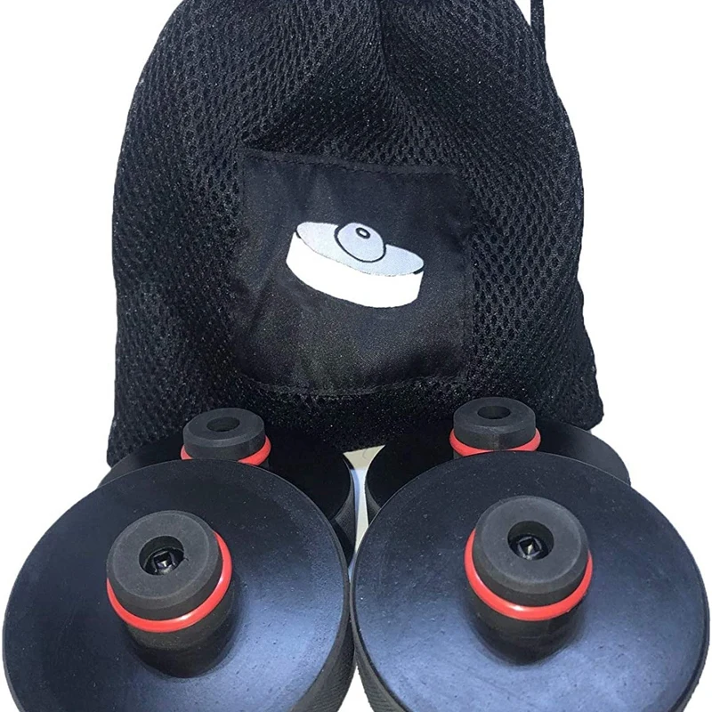 

4Pcs Rubber Lifting Jack Pad Adapter Tool Chassis with Storage Case for Tesla Model 3 Model S Model X Car Accessories