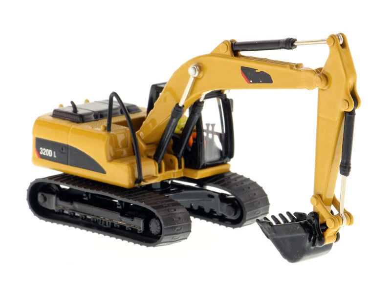 

1/87 Engineering Construction Vehicle Models Yellow 320D L Hydraulic Excavator-High Line Series 85262 Car for Collection