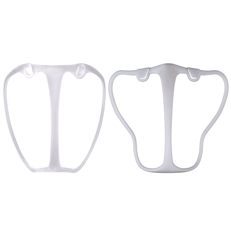 

5pcs 3D Breathable Valve Mouth Mask Support Breathing Assist Mask Inner Cushion Bracket Food Grade PE Mask Holder
