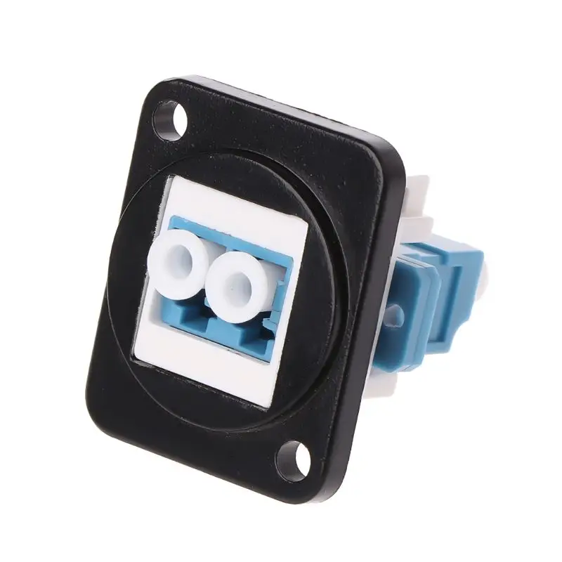 Прямой волоконный коннектор RJ45 D Type LC для монтажа на панели шасси Удлинительный