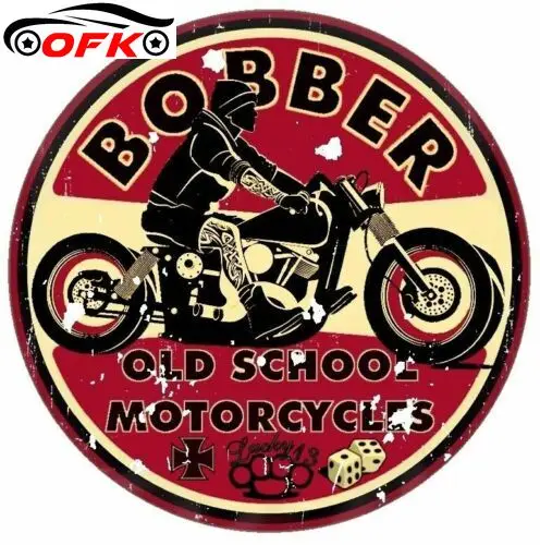

Classic Retro Aufkleber Old School Motorcycles Sticker Race Vintage Scratch-Proof Exterior Decoration Material 12*12cm
