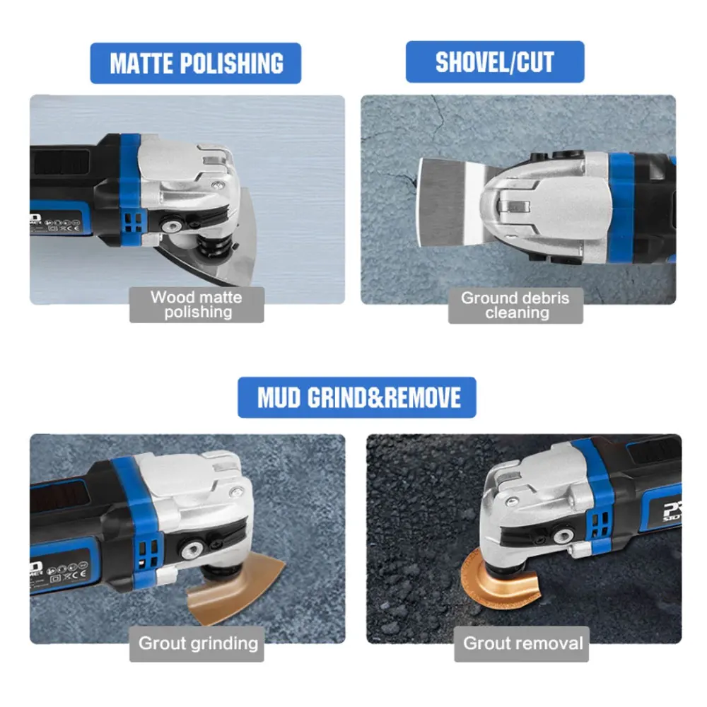 

Universal Oscillating Multi Tool Saw Blade Quick Release Dewalt for Renovator Power Tool Professional Wood Cutting 107Pcs/Set