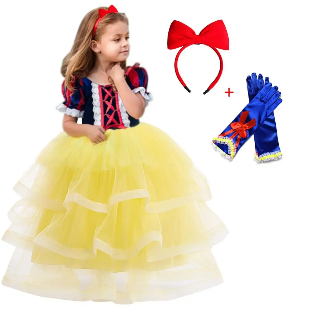 Детский длинный костюм принцессы на Возраст 3-10 лет | Детская одежда и обувь