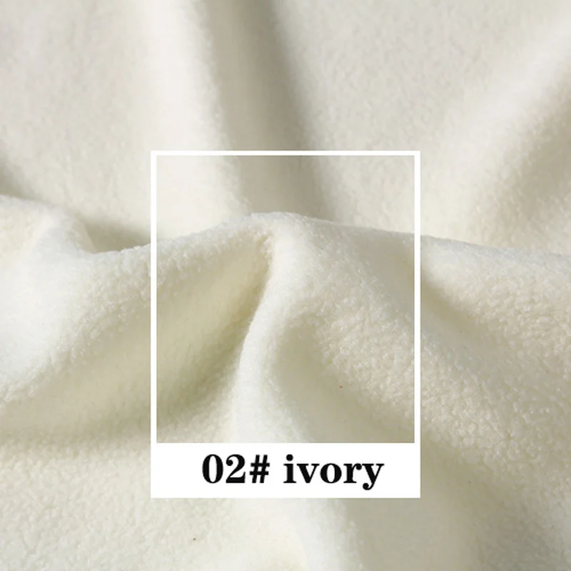 Мягкая растягивающаяся флисовая ткань 160 х50 см для платья пижамы одеяло плюшевая
