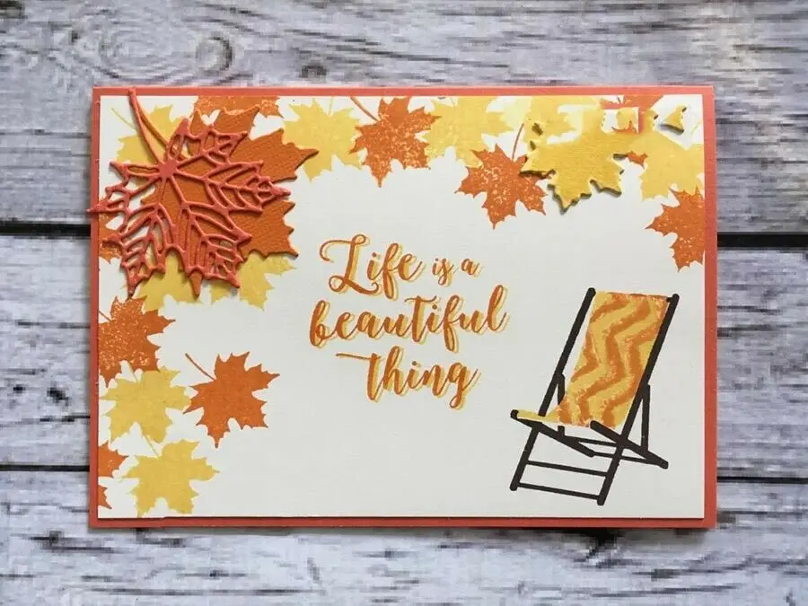 Высечки из кленового листа металлические режущие штампы трафареты скрапбукинга