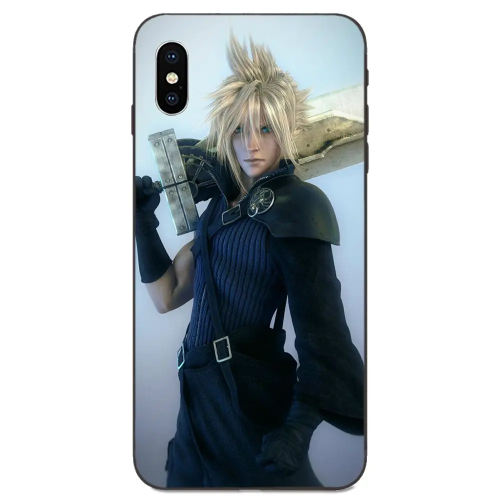 Мягкий чехол Capa Cloud Strife Final Fantasy для Xiaomi Mi Mix Max Note 2 2S 3 5X 6 6X 8 9T SE A1 A2 A3 CC9e Lite Play Pro F1 |