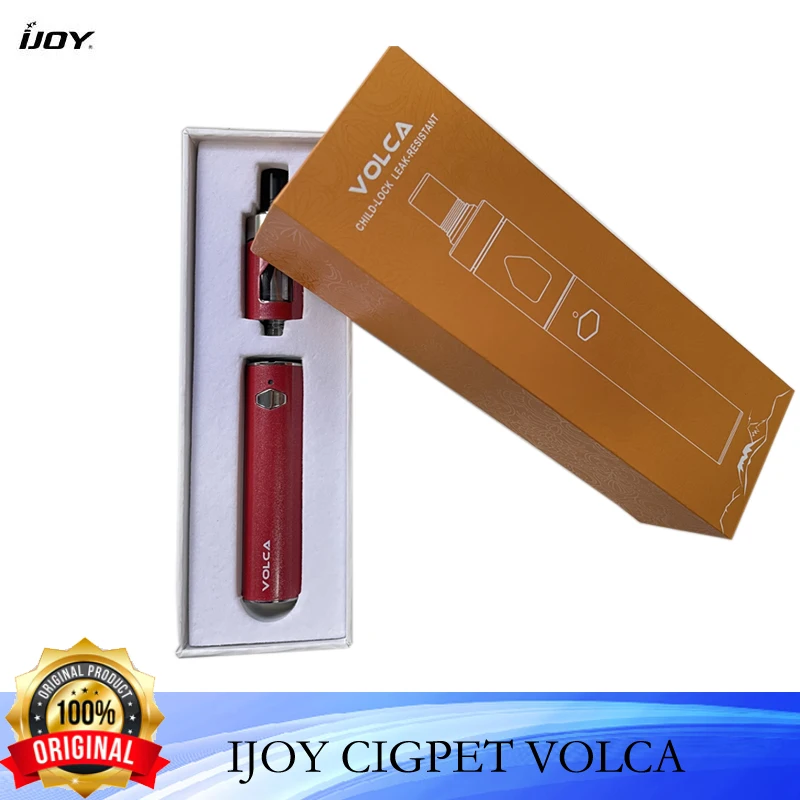 IJOY CIGPET VOLCA набор электронных сигарет Встроенный 1500 мА/ч Батарея Vape ручка 1 8 мл