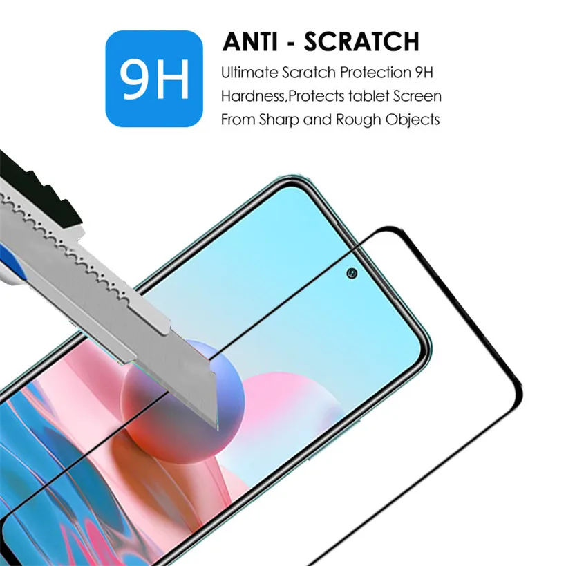 screen protector for xiaomi redmi note10 pro film note 10 tempered glass redmi note 10 ecran redmi note 10 pro global version free global shipping