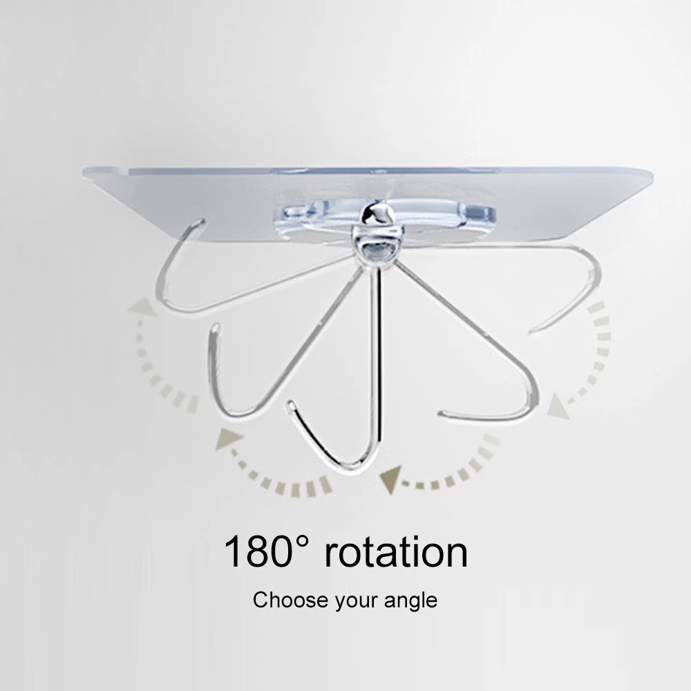 5/10 шт. настенные крючки аксессуары для ванной комнаты ПВХ кухонный вакуумный