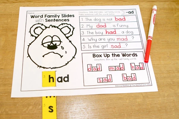 127 страниц слова семья слайды бумажные дошкольные домашние задачи на английском