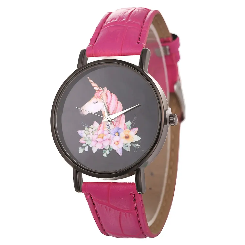 Женские часы с кожаным ремешком кварцевые наручные аналоговые для путешествий