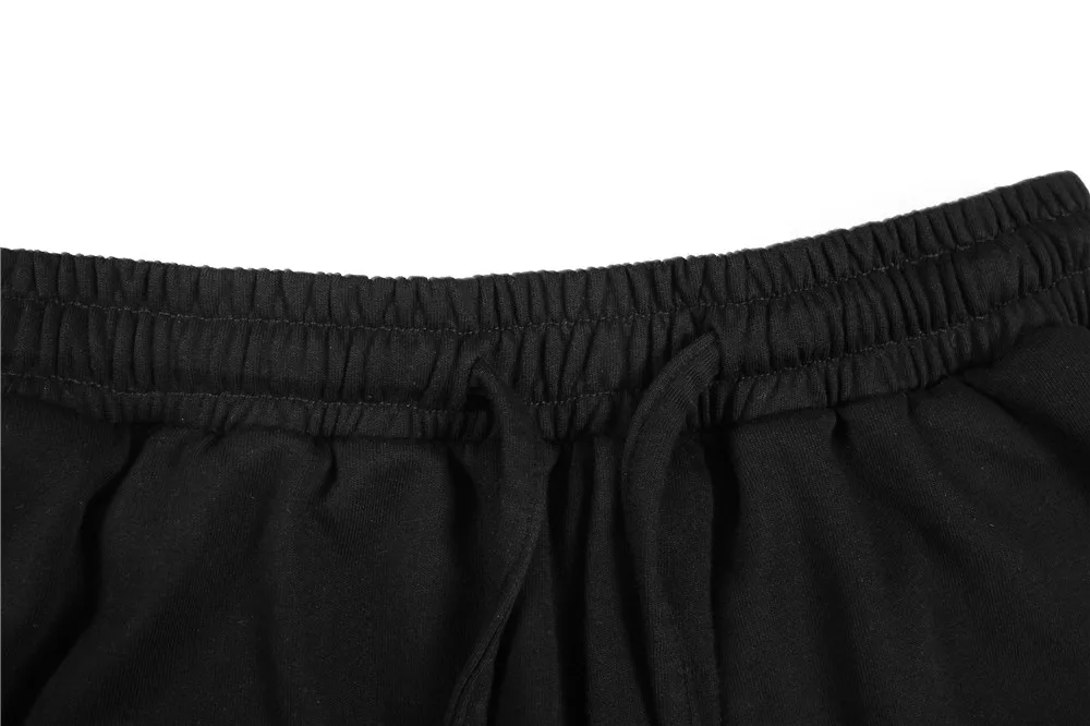 

IEFB Solid Color Multi Pocket Cut Burrs Stitching Casual Sports Shorts Men's Simple Streetwear Fashion Loose Black Grey Shorts