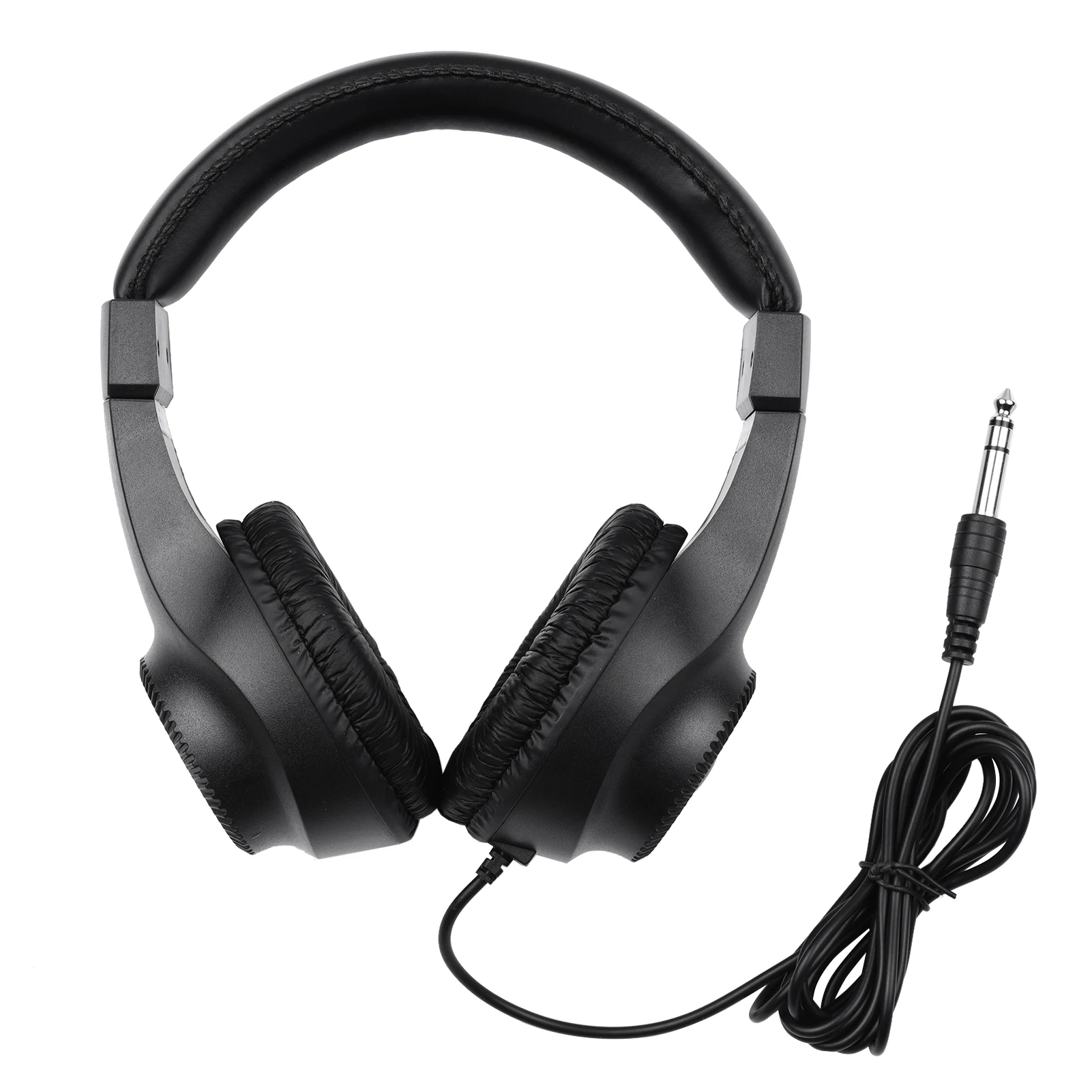 

Wired Stereo Monitor Headphones Over-ear Headset with 50mm Driver 6.5mm Plug for Recording Monitoring Music DJ