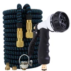 Износостойкий телескопический шланг, гибкий поливочный шланг для сада, многофункциональный водяной пистолет, бытовой очиститель высокого давления