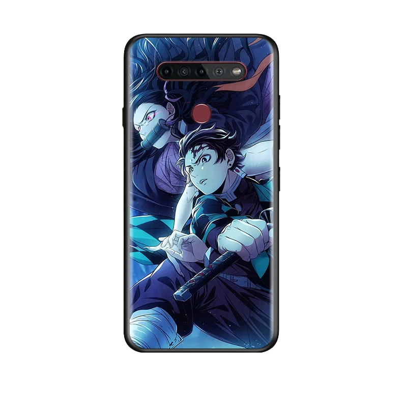 

Anime Demon Slayer Kimetsu no Yaiba For LG G8 V30 V35 V40 V50 V60 Q60 K40S K50S K41S K51S K61 K71 K22 ThinQ 5G Phone Case