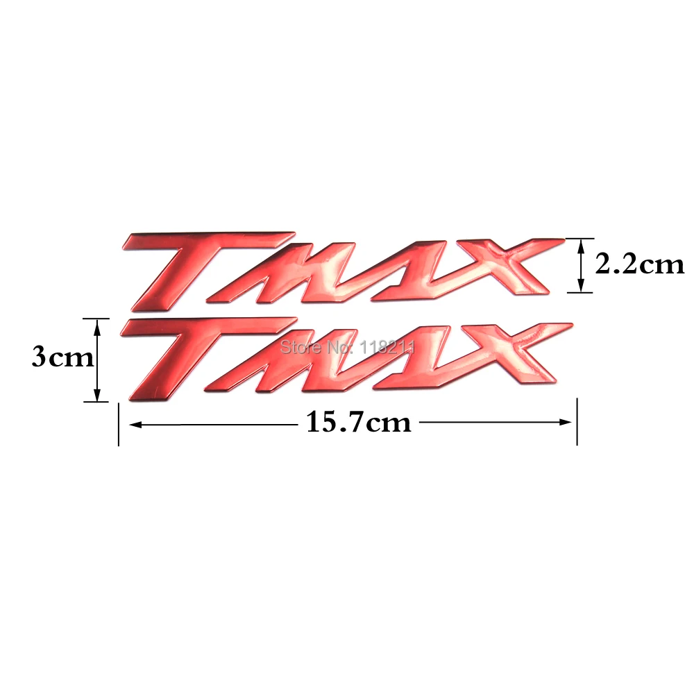 Для YAMAHA TMAX530 500 серебристый черный красный синий золотой эмблема мотоцикла
