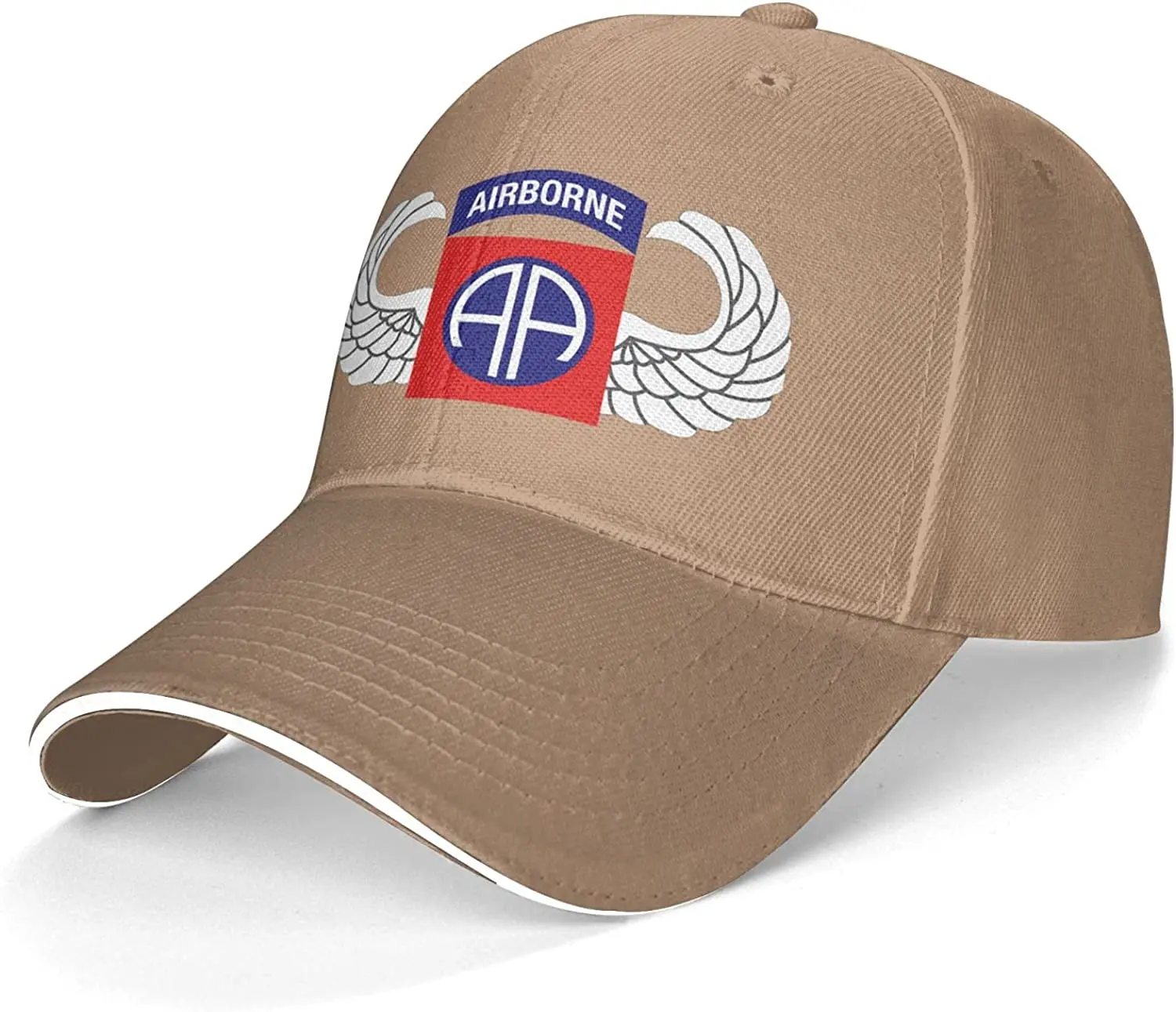 

Us Army 82nd Airborne Jump Wings Unisex Dad Hat Trucker Hats Baseball Hats Driver Adjustable Sun Cap