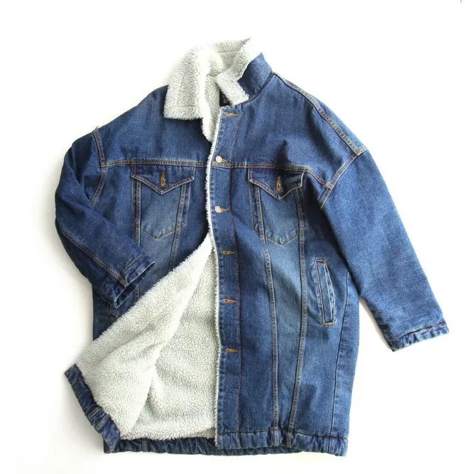 

Теплая зимняя одежда, джинсовая куртка, Женская Осенняя Флисовая теплая джинсовая куртка, Дамские куртки, наряд, верхняя одежда, пальто