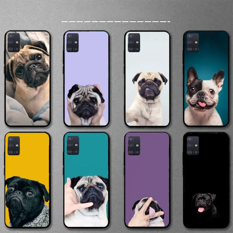 

French Bulldog Dog Phone Case For Samsung J7 J8 J6 J5 J4 J2 plus prime 2018 2016 soft Cover Fundas