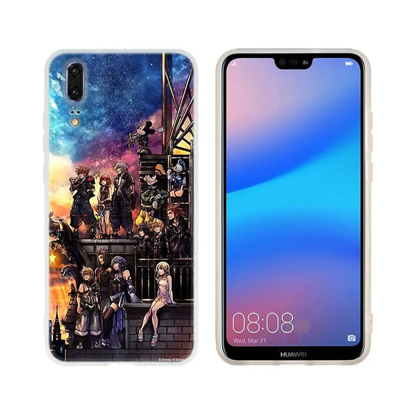 Чехол для телефона huawei P10 P20 P30 Lite Plus Pro P8 P9 Lite P Smart Z чехол Звездное Королевство сердец - Цвет: Pattern For Case 7