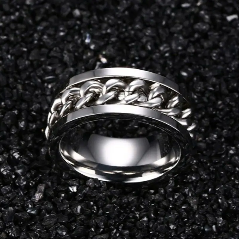 Женское кольцо из нержавеющей стали в стиле панк|Кольца| |