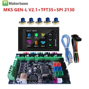 mks gen l 2 1 mks tft3 5 touch screen 3d printer spare parts support a4988 drv8825 tmc 2208 2209 tmc2130 spi stepper driver free global shipping