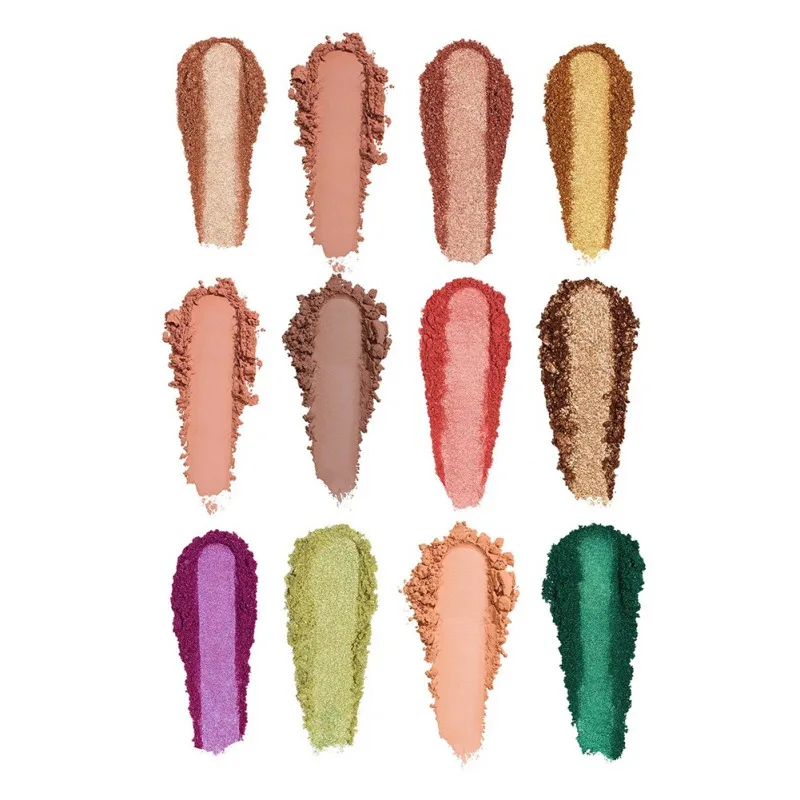 Блестящая матовая палитра теней для век макияж блестящий пигмент дымчатые тени