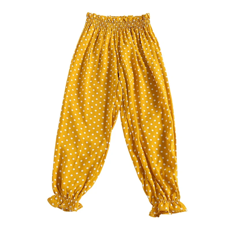 Милые штаны для маленьких мальчиков и девочек летние хлопковые брюки с рисунком