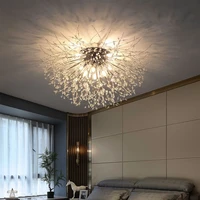 modern crystal chandelier ceiling lighting for living room bedroom kitchen chandeliers indoor lustre g9 led lights fixture lamp