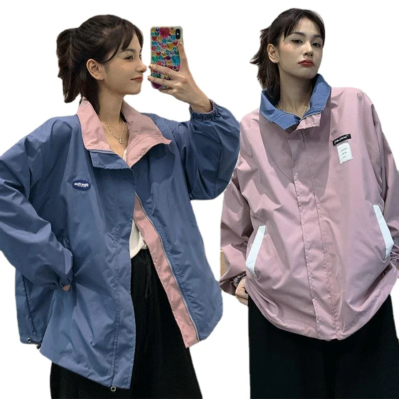 Женская свободная Куртка Harajuku бейсбольная рубашка Свитшот|Бейсбольные майки| |