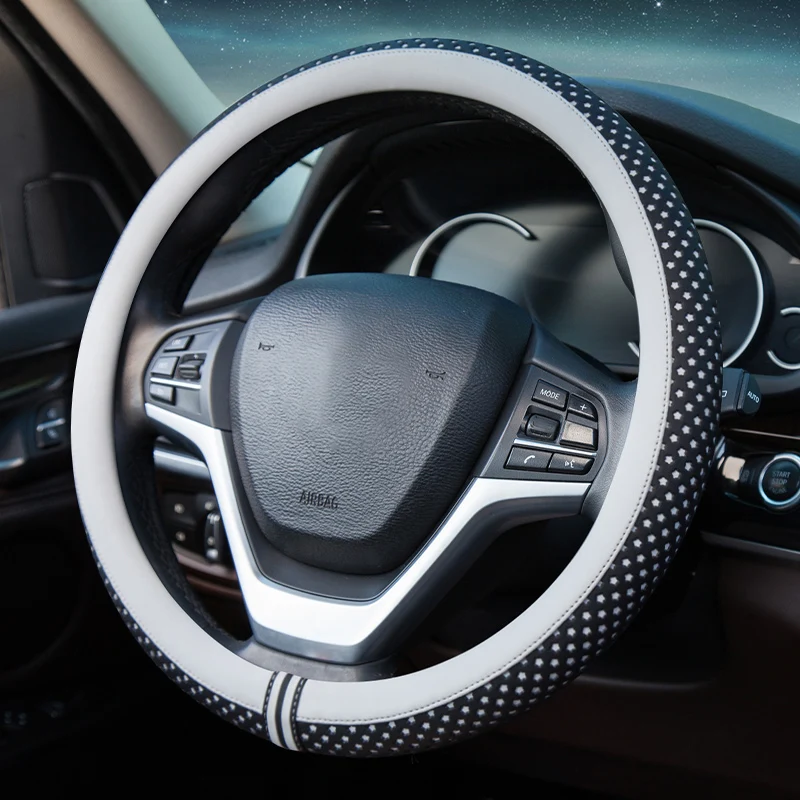 Чехол рулевого колеса автомобиля диаметром 38 см Всесезонная автомобильная ручка