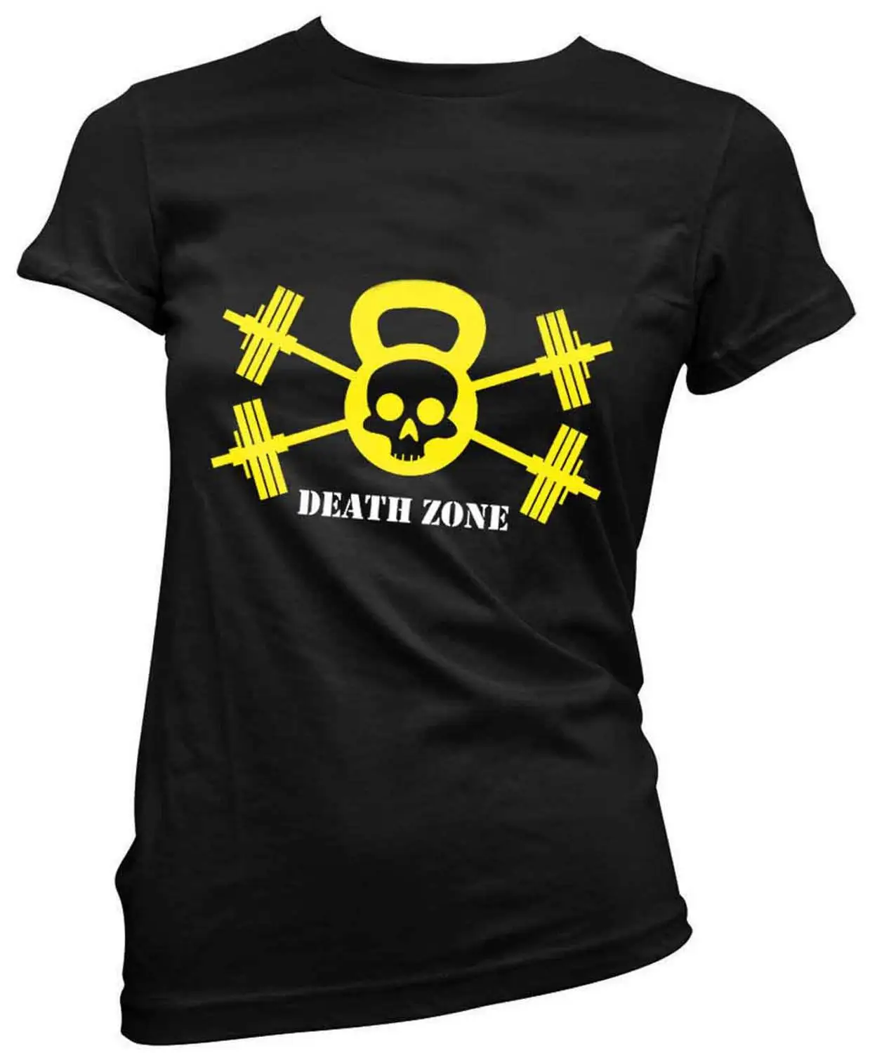 Лидер продаж 2019 модная футболка женская с черепом для спортзала поезда кетлбелла