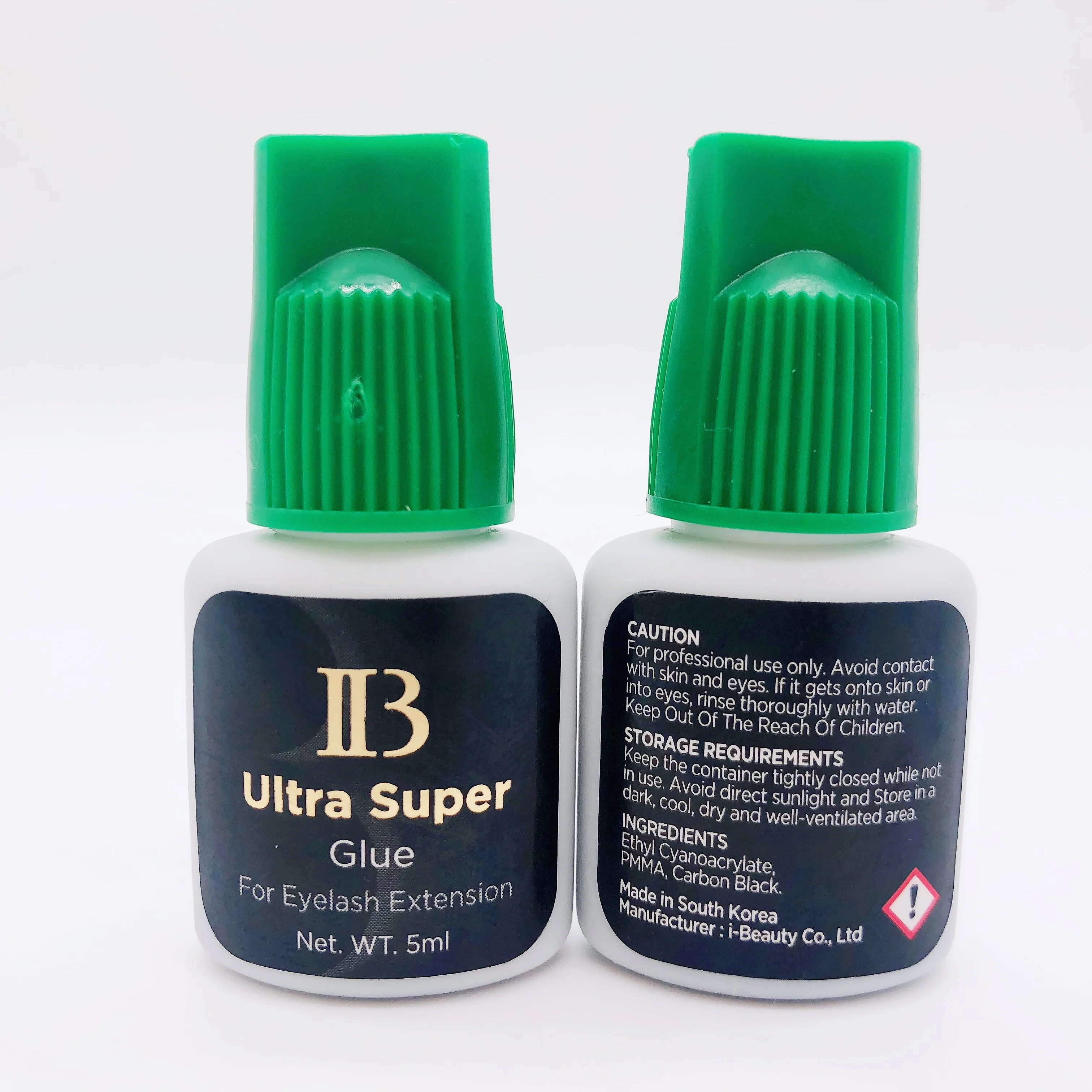 Free Shipping I-beauty 1 bottle IB Ultra Super Glue Individual Fast Drying Eyelash Extensions Green Cap 5ml | Красота и здоровье