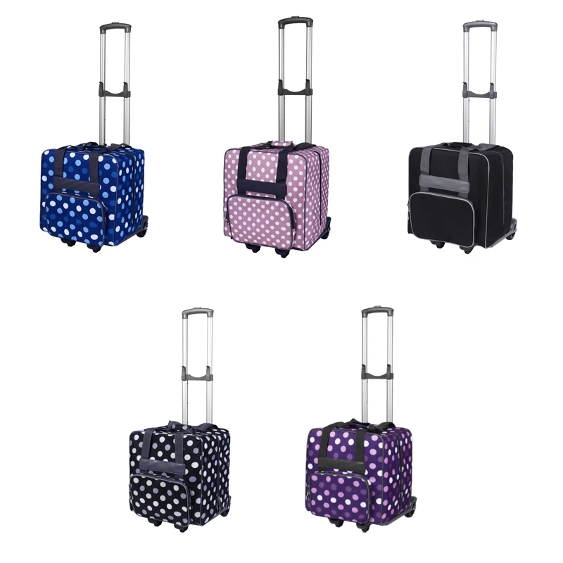 

Rejoicing Sewing Machine Bag, Portable Sewing Handle Tote Accessory, Sewing Machine Trolley Handbag for Sewing Machine Purple