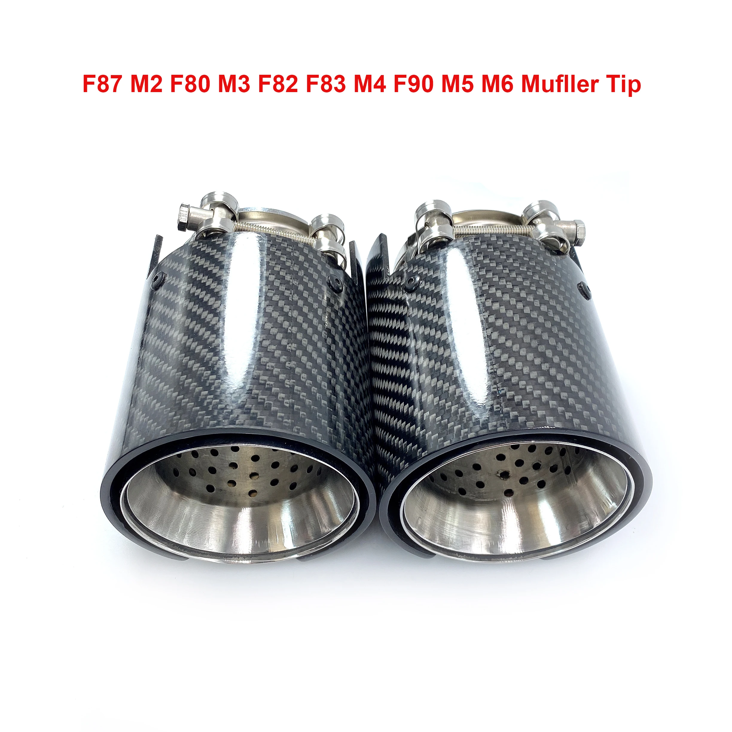 1 шт. M P углерод выхлопных газов для BMW F87 M2 F80 M3 F82 F83 M4 F90 M5 M6 M135i M235i M335I M435I