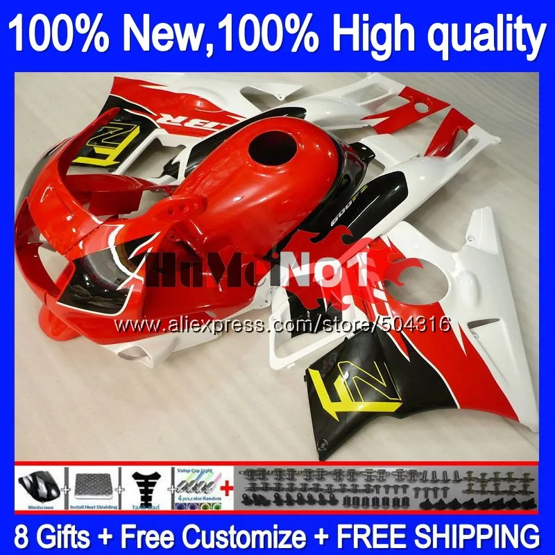 

Корпус + бак для HONDA CBR600FS CBR 600F3 600 F3 CC 97-98 красный глянцевый 3MC.80 CBR600 F3 FS 600CC CBR600F3 97 98 1997 1998 обтекатели