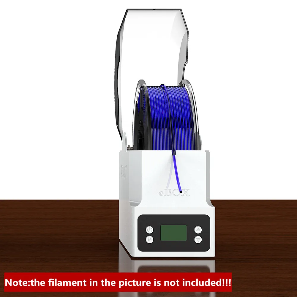 esun ebox 3d printer filament dryer box filament storage holder keep filament dry measure filament weight for 3d printer parts free global shipping
