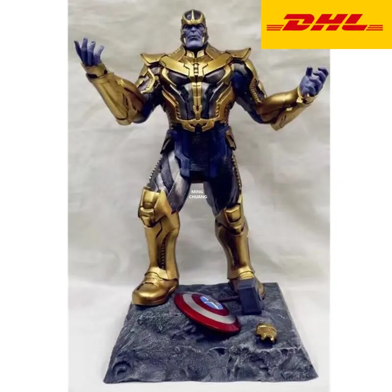 12&quot Thanos Statue Megamind Bust Cartoon Decoration Full-Length Portrait Christmas Present GK Action Figure Toy BOX 32CM V1122 | Игрушки и
