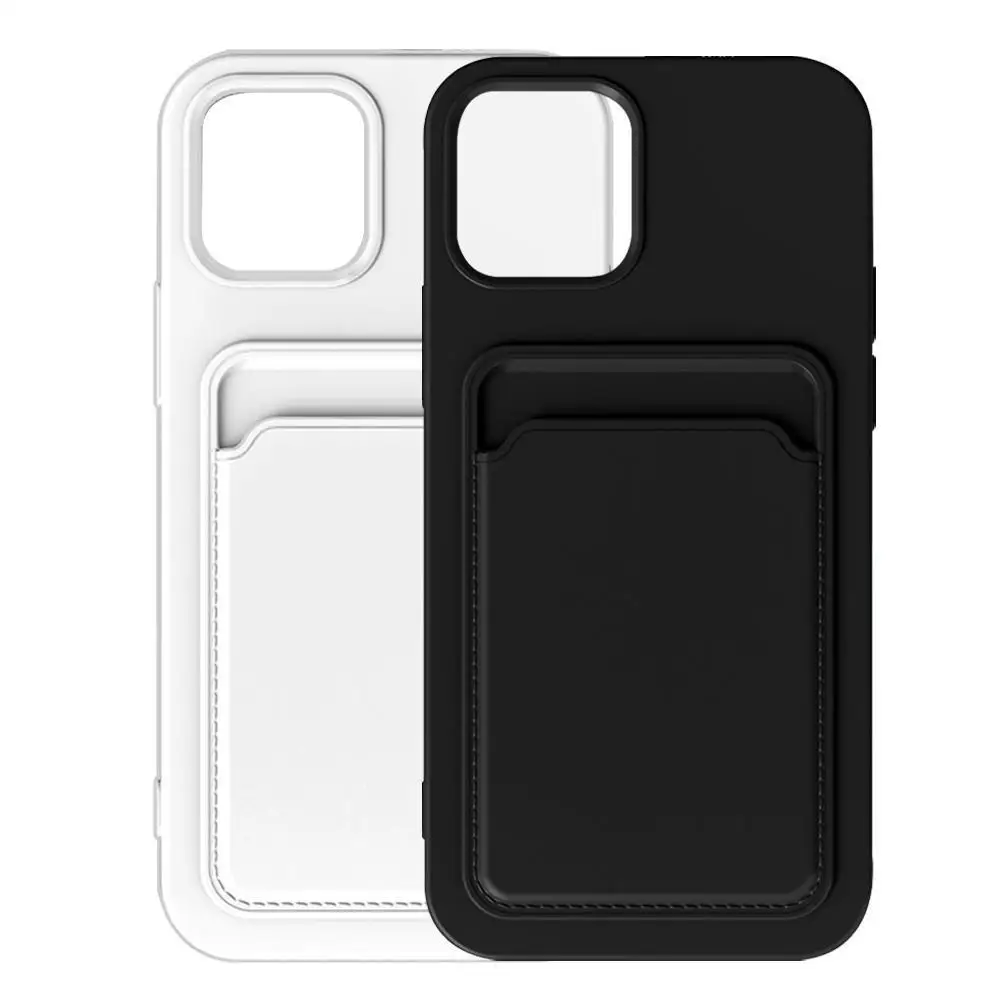 

All-in-one Card Case And All-inclusive Card Phone Case For IPhone13mini Liquid Silicone Protective Cover