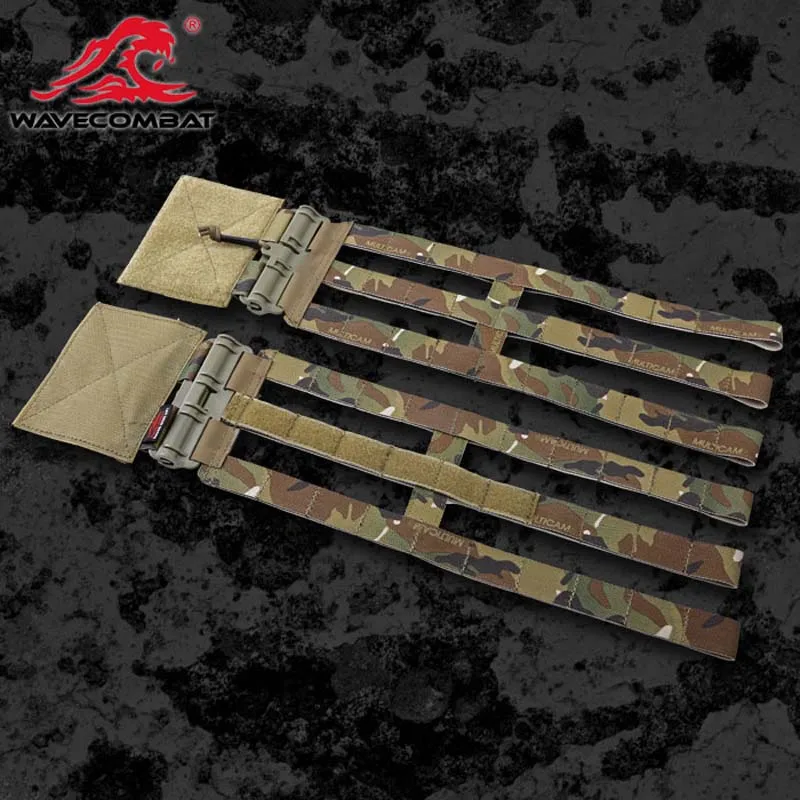 В наличии 3 полосы скелета поясом с быстроразъемной пряжкоймарки для JPC XPC жилет