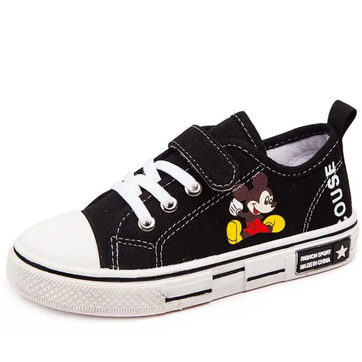 Disney/Брендовая детская обувь для мальчиков и девочек Дышащая парусиновая с