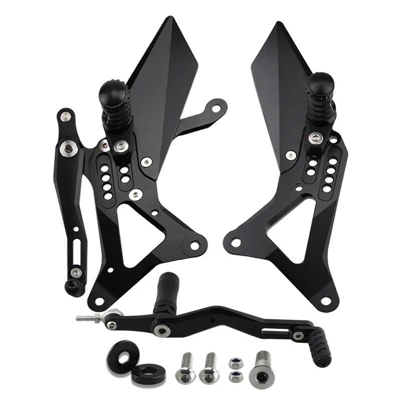 R1 CNC Motorcycle Adjustable Rearset For Yamaha R1 2009-2014 Rear Set Foot Pegs Pedal Footrest Accessories