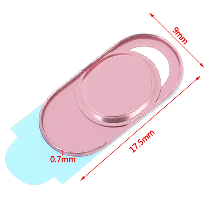 

3pcs Universal Metal Webcam Cover Camera Slider Shutter Privacy Protect Sticker