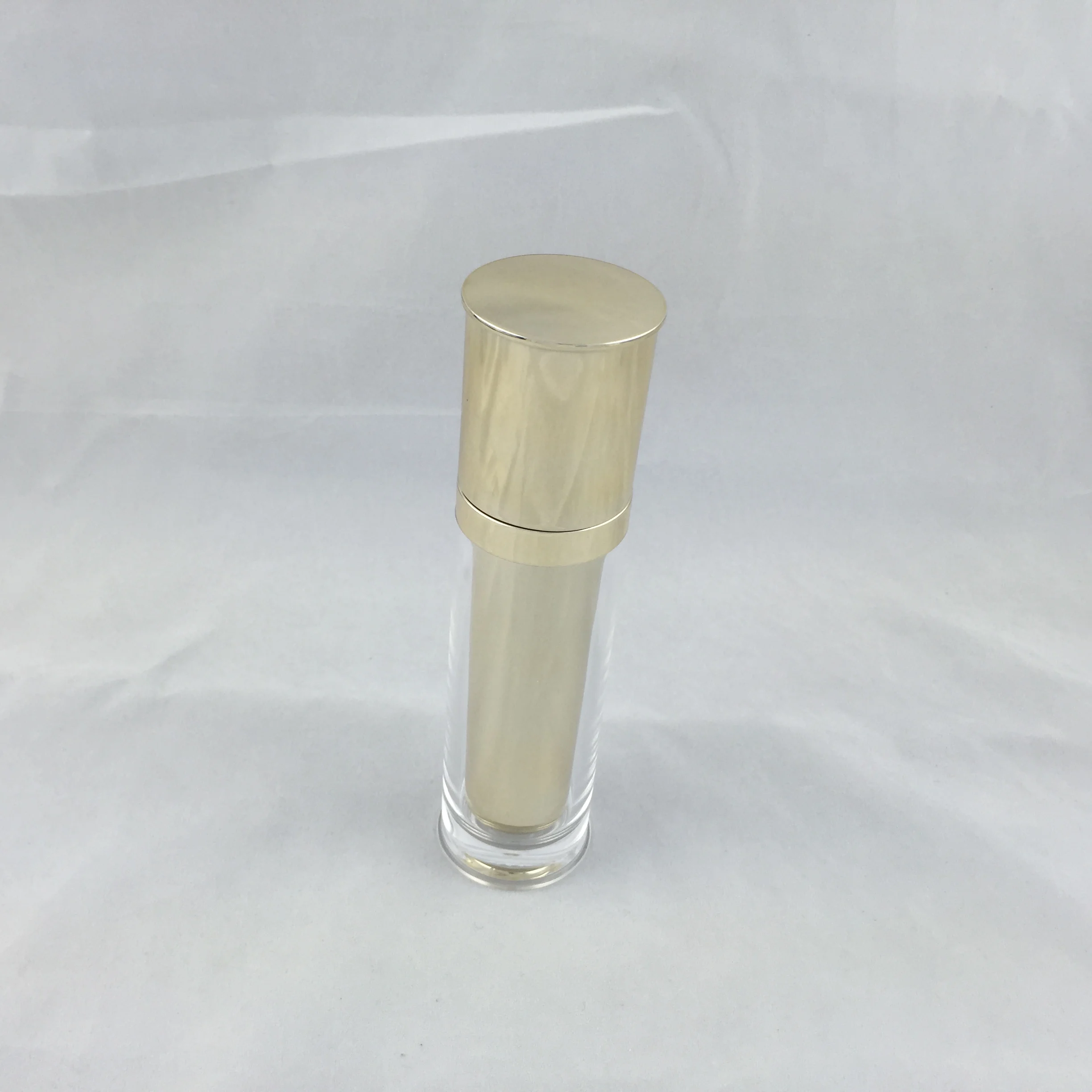 Блестящий зеркальный пресс насос 80 мл из серебристого/золотого акрила/пластика