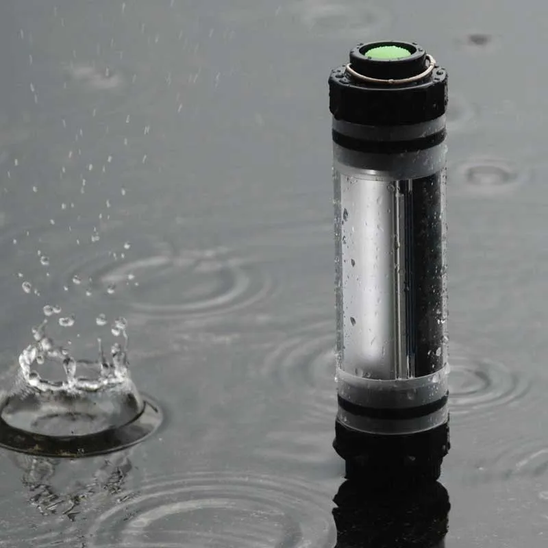 Кемпинговый фонарь с аккумулятором Li-ion 18650 и функцией зарядки USB, водонепроницаемый, 3,7 В, для походов, ночной рыбалки и прогулок.