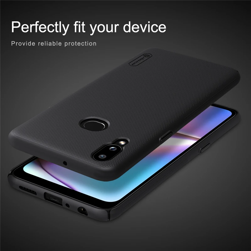 NILLKIN For Samsung Galaxy A10s Case Cover Hard PC Matte Frosted Shield SM-A107 Back Shell |