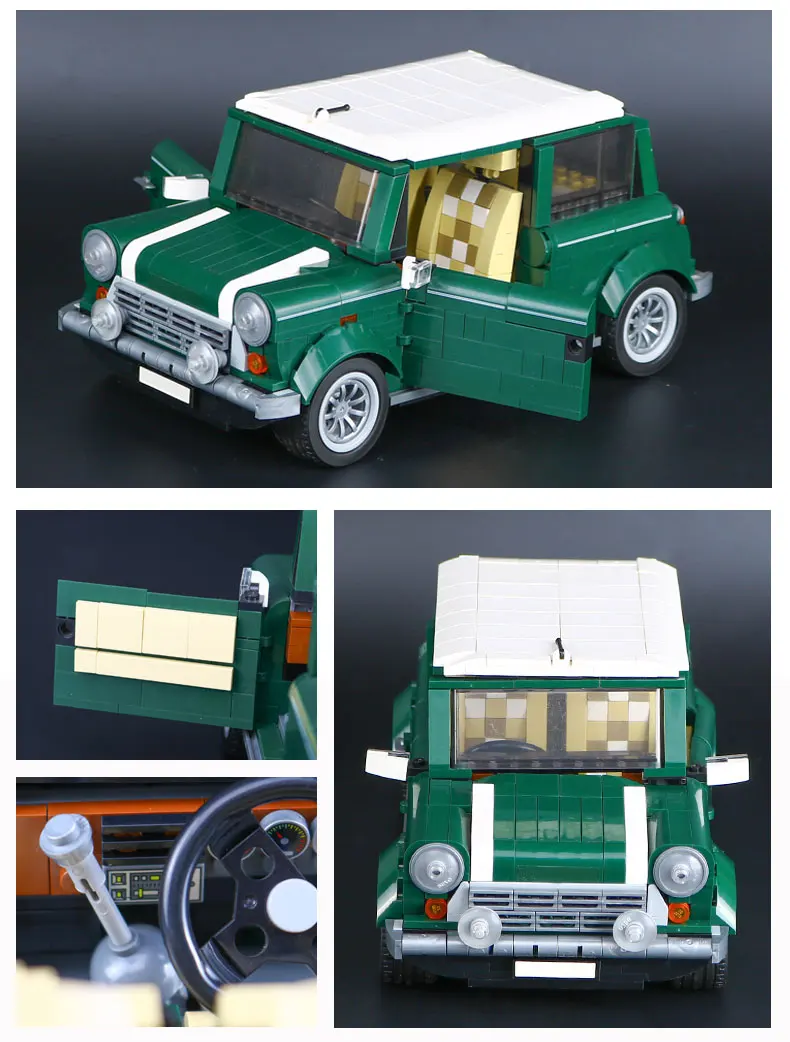 DHL 21002 Technic автомобиль совместим с 10242 для путешествий автомобиль набор модель Наборы конструкторных блоков, Детские кубики, игрушки-машинки детская одежда Рождественский подарок