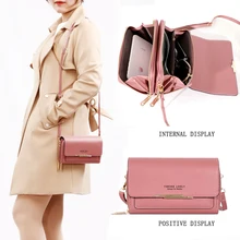 Crossbody Bags Women Matte Leather Shoulder Messenger Bag Female Handbag Bolsas Luxury Ladies Cell Phone bag Clutch Purse